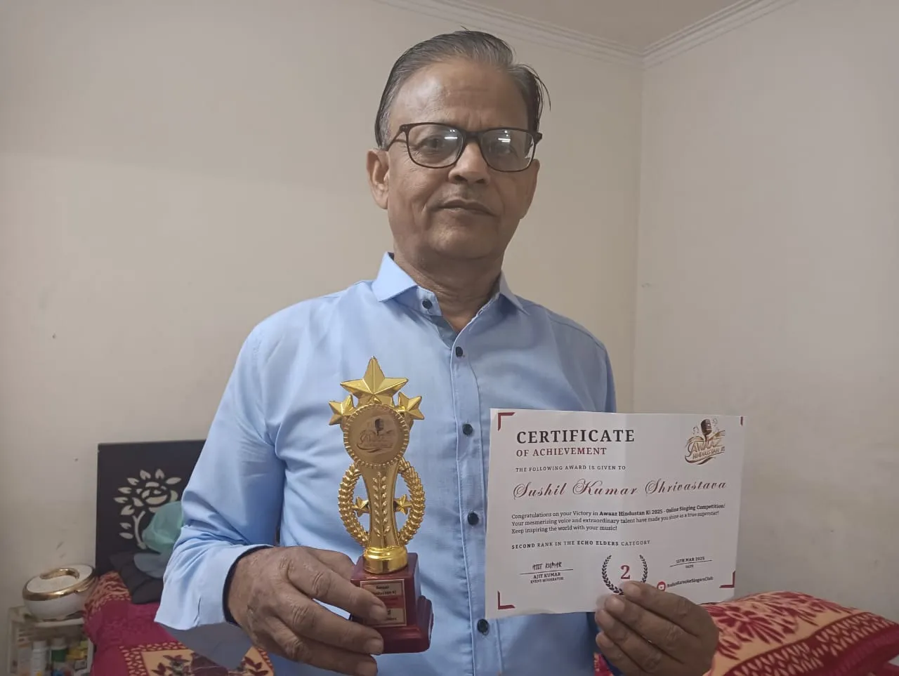 Indian Karaoke Singers Club (IKSC) | Indian Karaoke Singers Club Winner Photo | Karaoke Singing Community, Best Indian Singers, Online Singing Contests